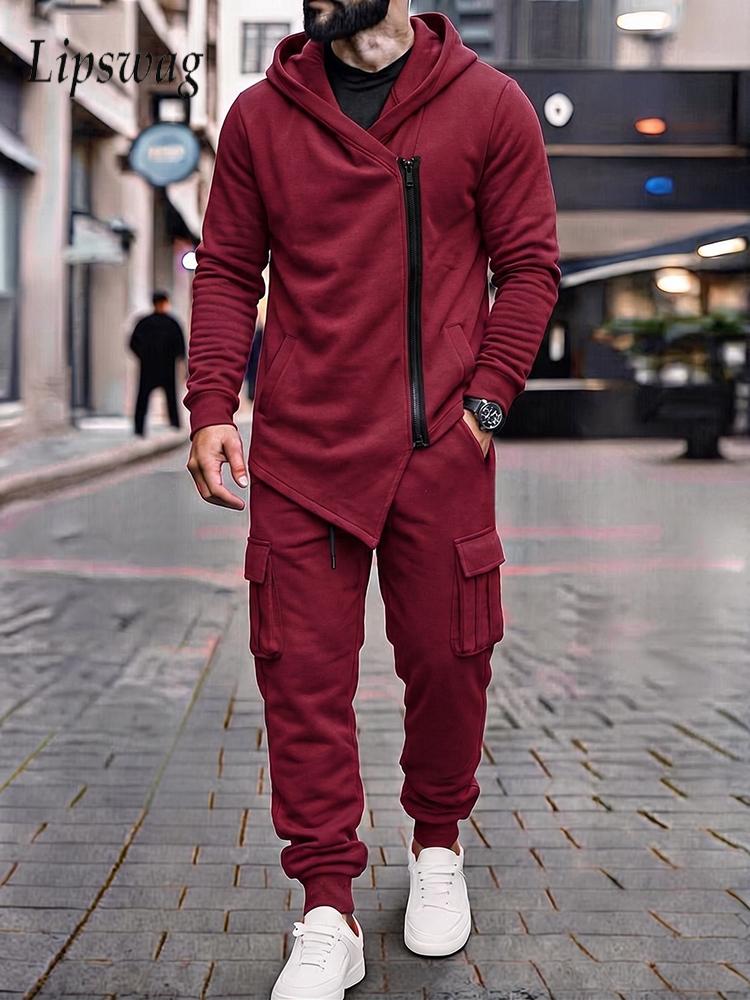 Vintage Fashion Outfits Men - Fall Winter Two Piece Outfits Mens