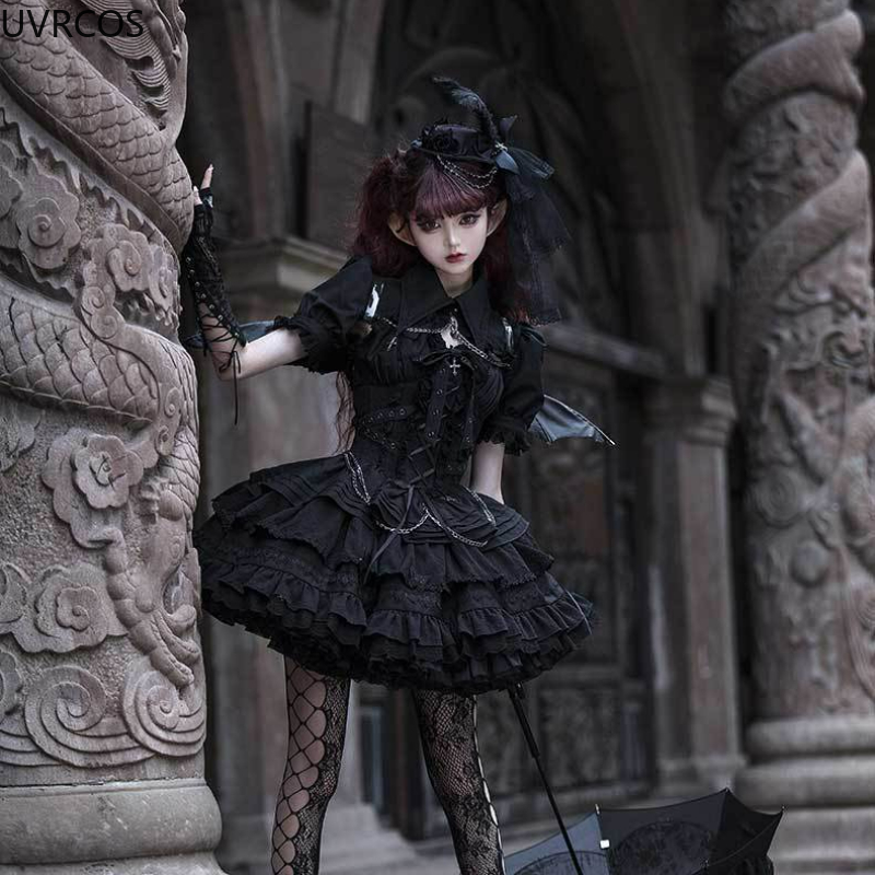 Vintage Y2K - Victorian Gothic Lolita Jsk Dress Vintage