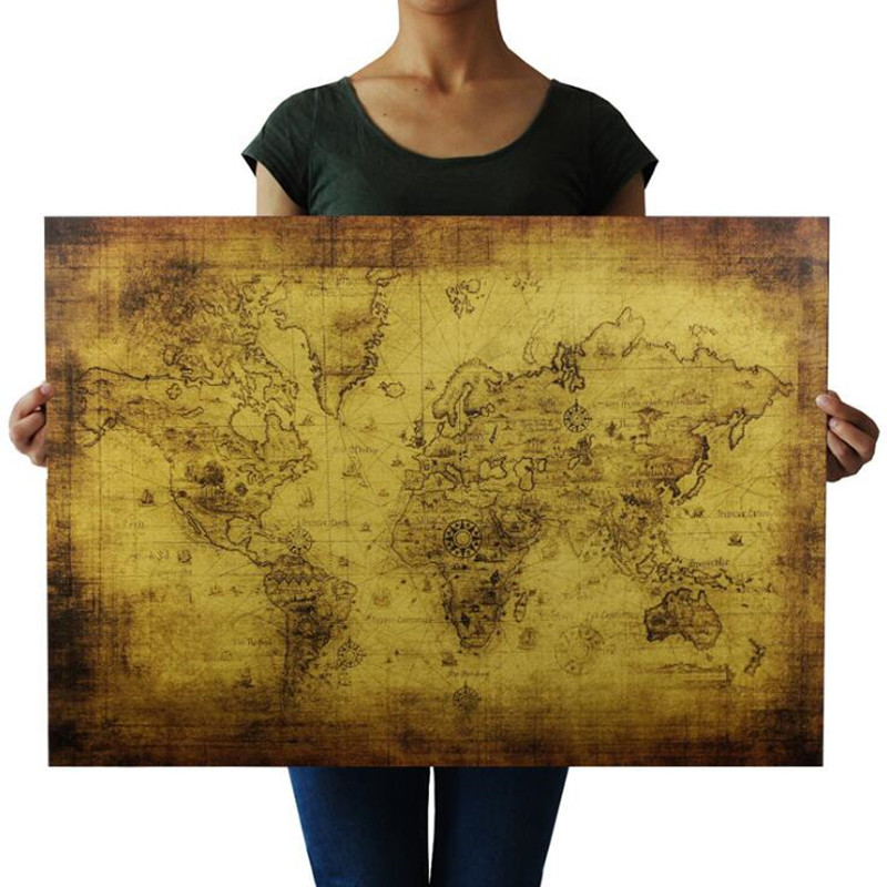 Vintage Fashion Wallpaper - Large 72.5X51.5cm Vintage The Old World