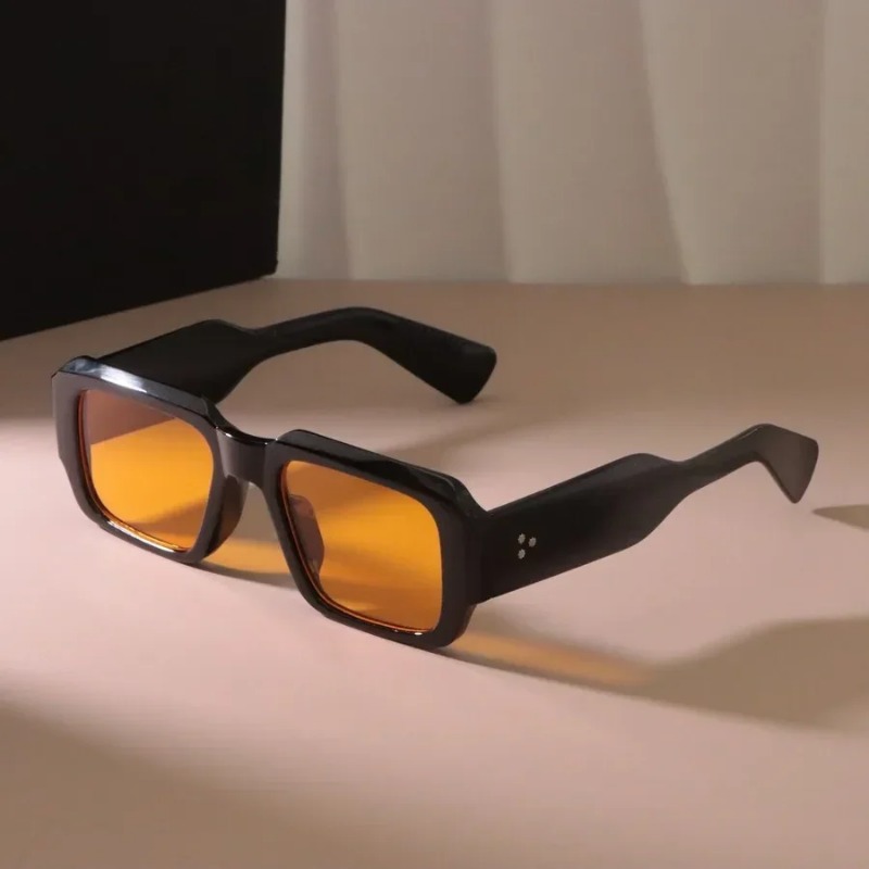 Retro Square Sunglasses Women  - Vintage Fashion Girl recension och pris