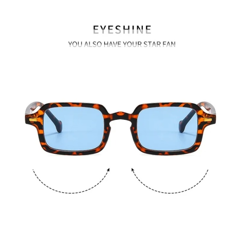 Luxurious Rectangle Sunglasses - Vintage Fashion Female recension och pris