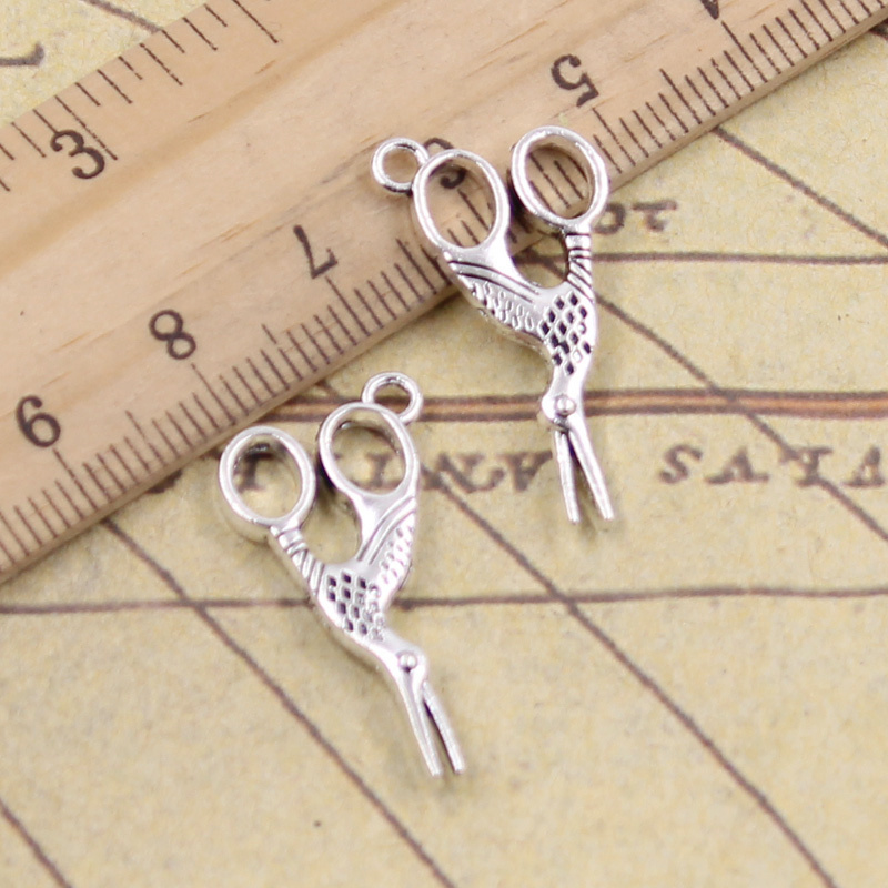20pcs Charms Sewings Scissors  - Vintage Fashion Finds recension och pris