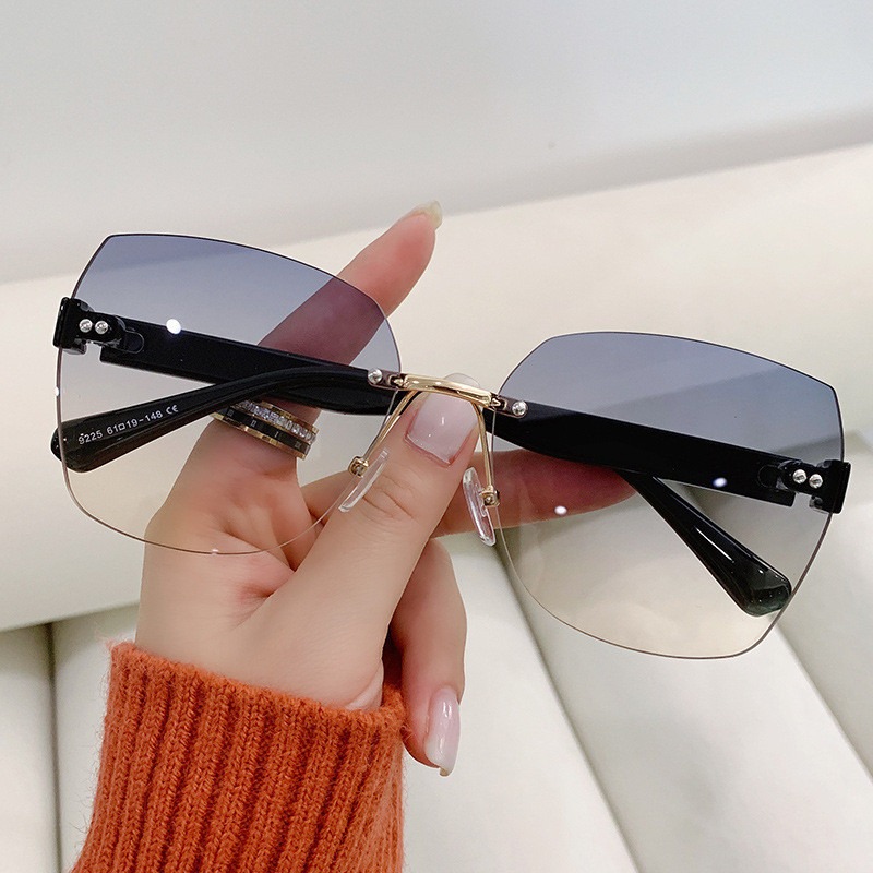 Vintage Rimless Sunglasses Wom - Vintage Fashion Girl recension och pris
