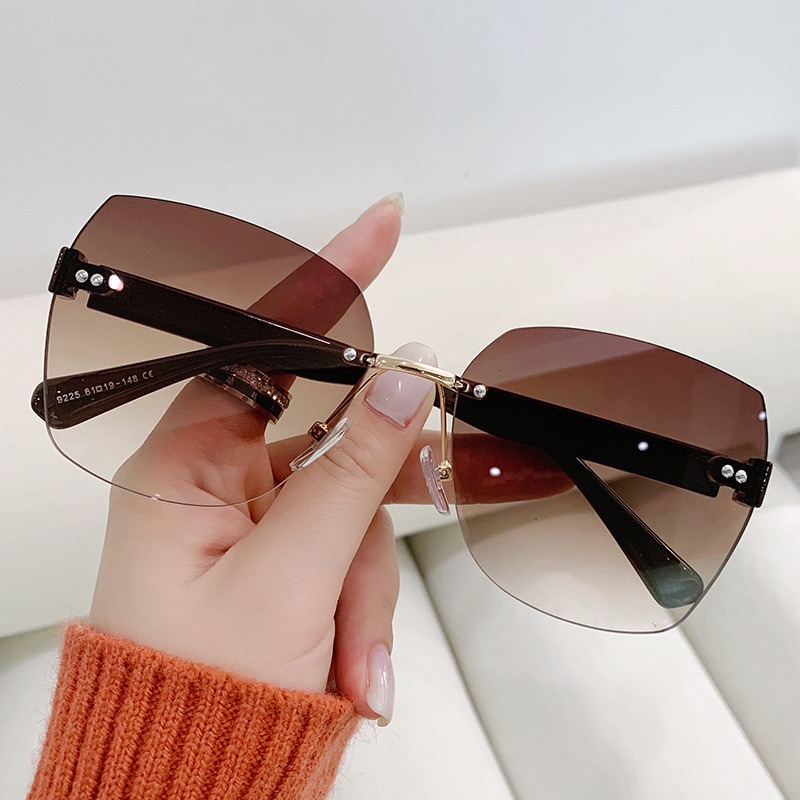 Vintage Rimless Sunglasses Wom - Vintage Fashion Girl recension och pris