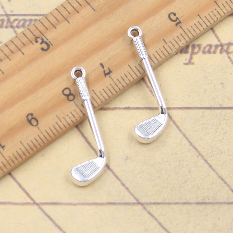 20pcs Charms golf club 27x9mm  - Vintage Fashion Club Photos recension och pris