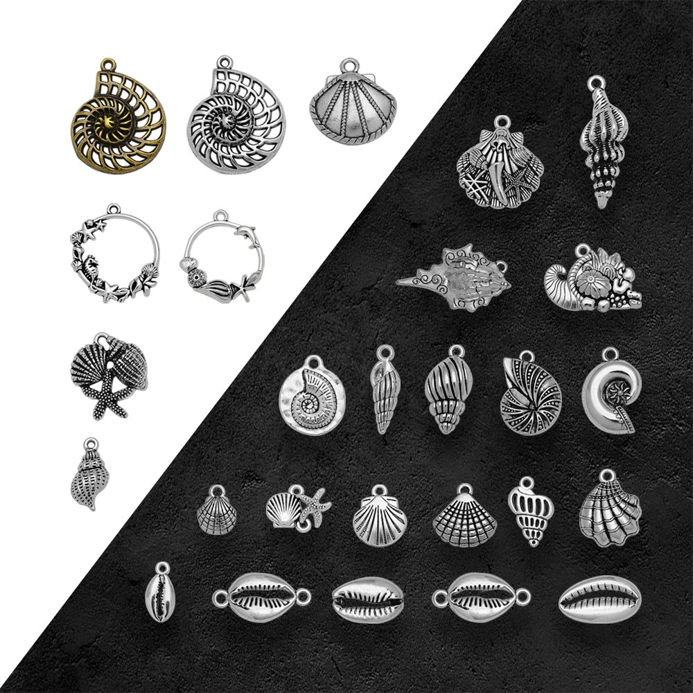 Antique Silver Plated Beach Sh - Vintage Fashion Finds recension och pris
