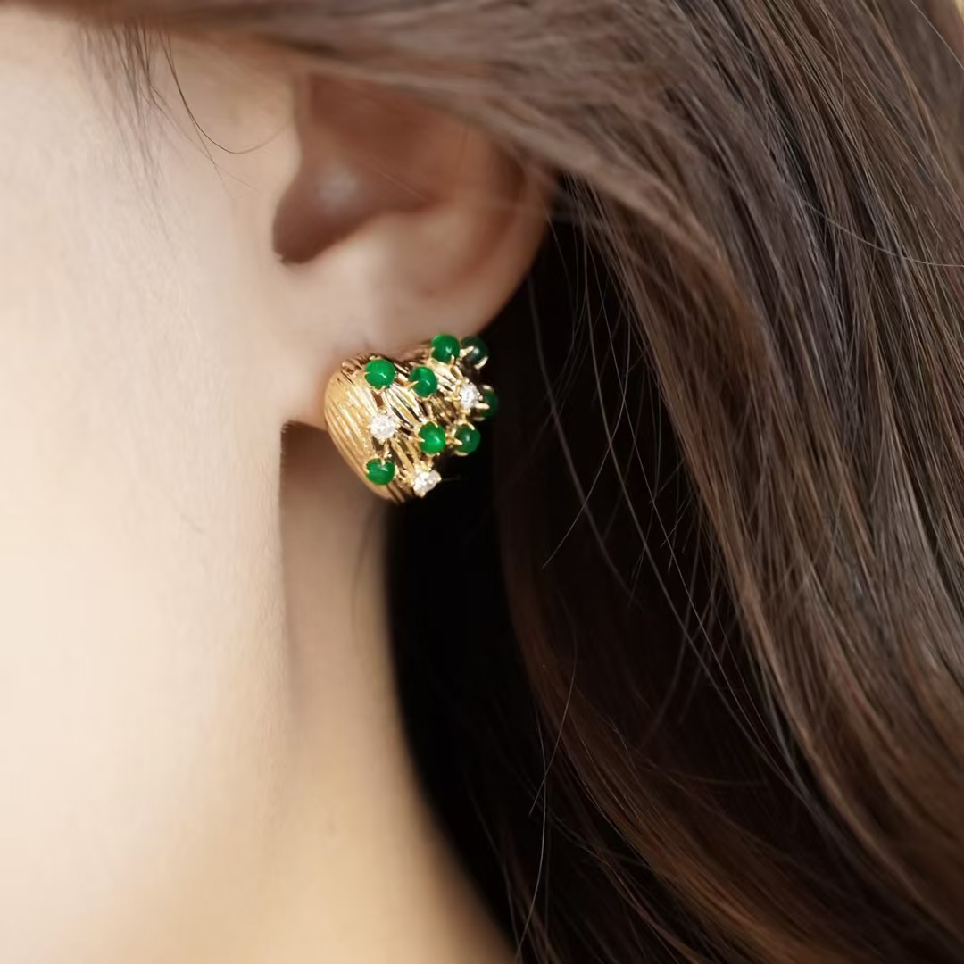 Retro14K Gold Filled Emerald D - Vintage Fashion Eras recension och pris