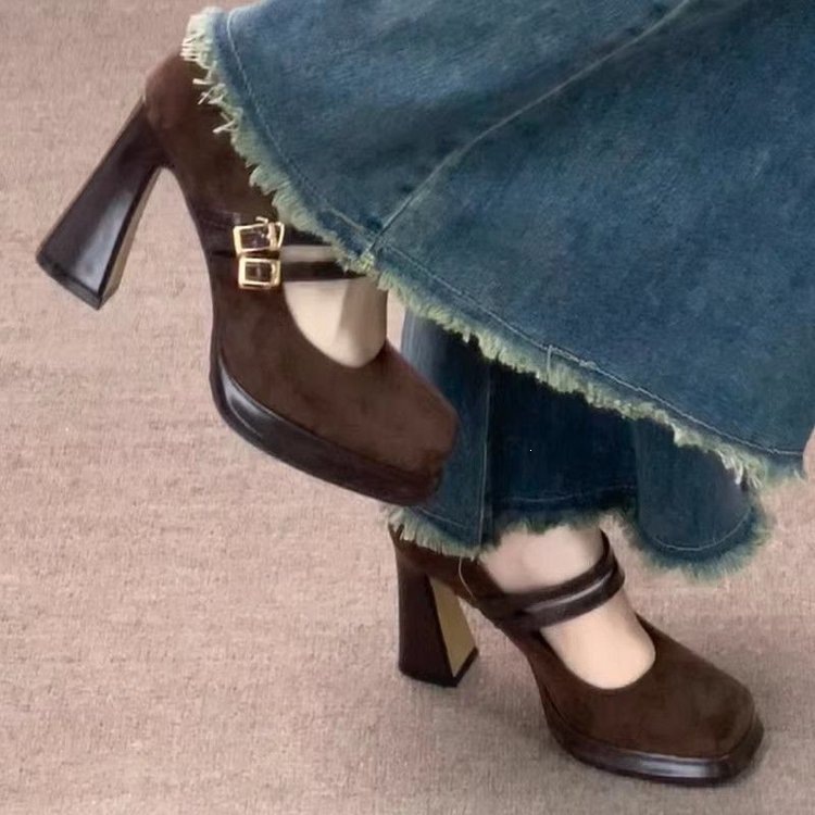 Vintage Thick High Women Mary  - Vintage Fashion Girl recension och pris