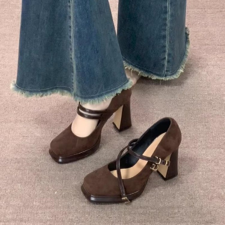 Vintage Thick High Women Mary  - Vintage Fashion Girl recension och pris