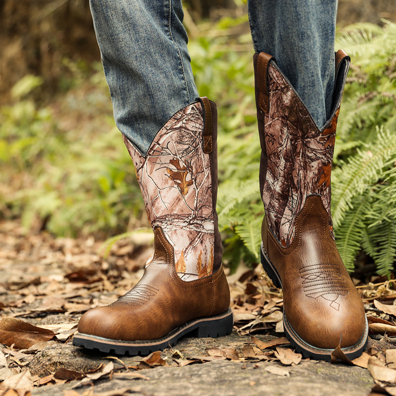 Large Size 48 Men's Boots Clas - Vintage Fashion Mens recension och pris