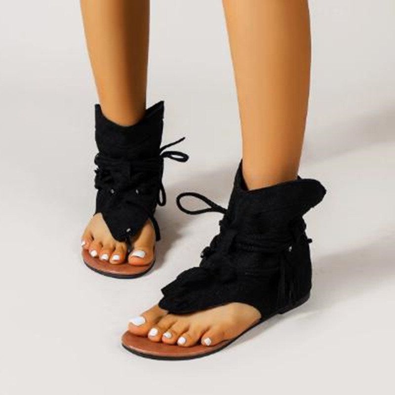 Luxury Sandals 2026 Retro Glad - Vintage Fashion Female recension och pris