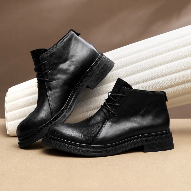 Vintage Mens Genuine Leather B - Vintage Fashion Mens recension och pris