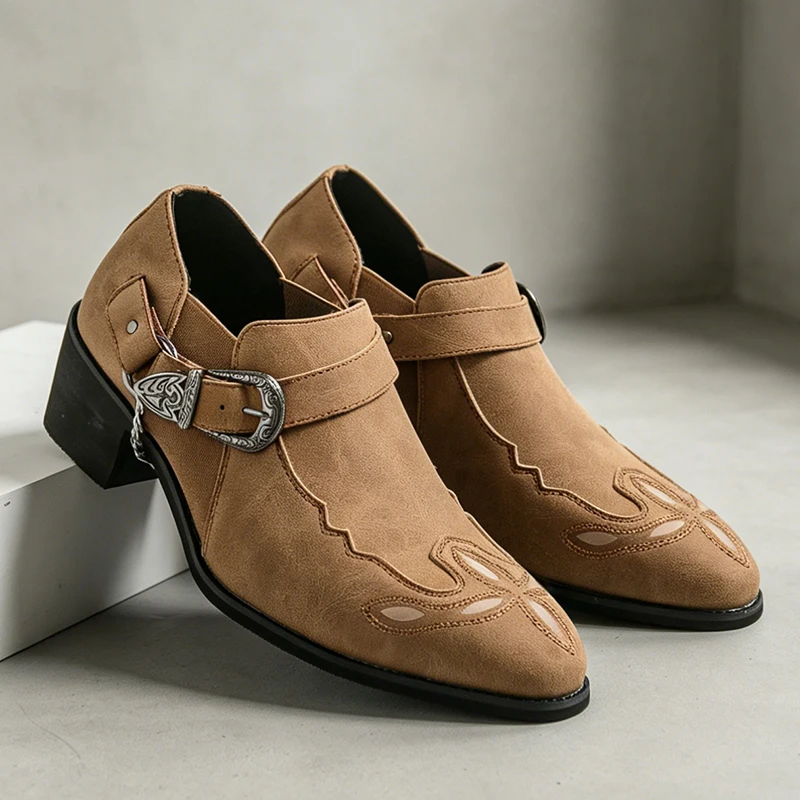 Men's Vintage Cowboy Boots Lea - Vintage Fashion Mens recension och pris