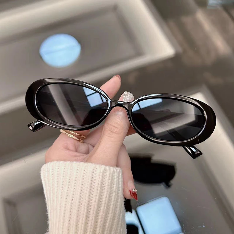New Oval Vintage Sunglasses Wo - Vintage Fashion Female recension och pris