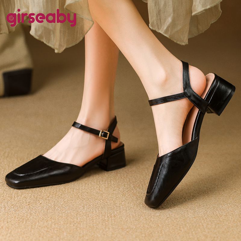 Girseaby 2025 Female Sandals S - Vintage Fashion Female recension och pris