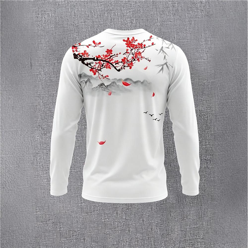 Chinese Style Ink Plum Blossom - Vintage Fashion Mens recension och pris