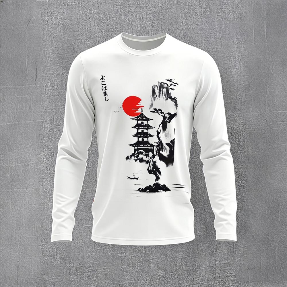 Chinese Style Ink Plum Blossom - Vintage Fashion Mens recension och pris