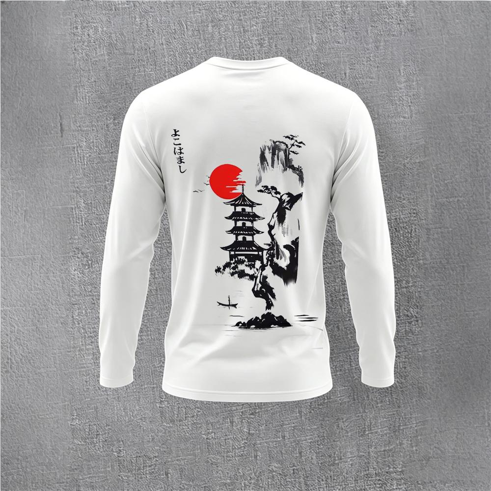 Chinese Style Ink Plum Blossom - Vintage Fashion Mens recension och pris