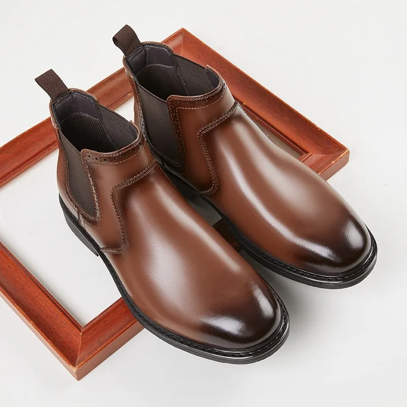 Vintage Mens Leather Oxford Bo - Vintage Fashion Mens recension och pris