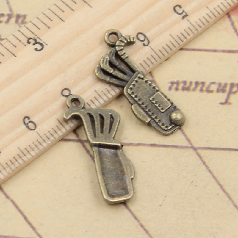20pcs Charms Golf Bag Clubs 25 - Vintage Fashion Club Photos recension och pris
