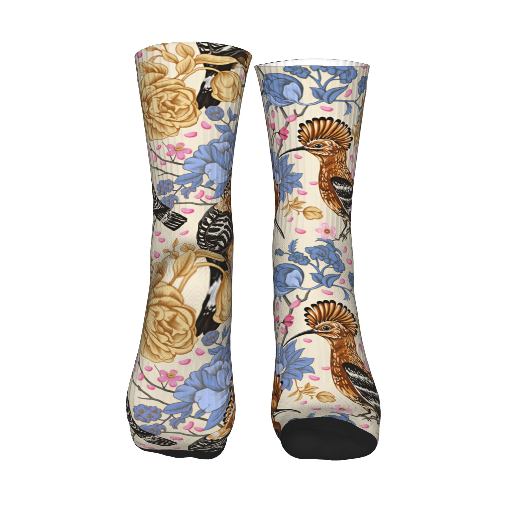 Hoopoe Bird Blue Peony Vintage - Vintage Fashion Mens recension och pris