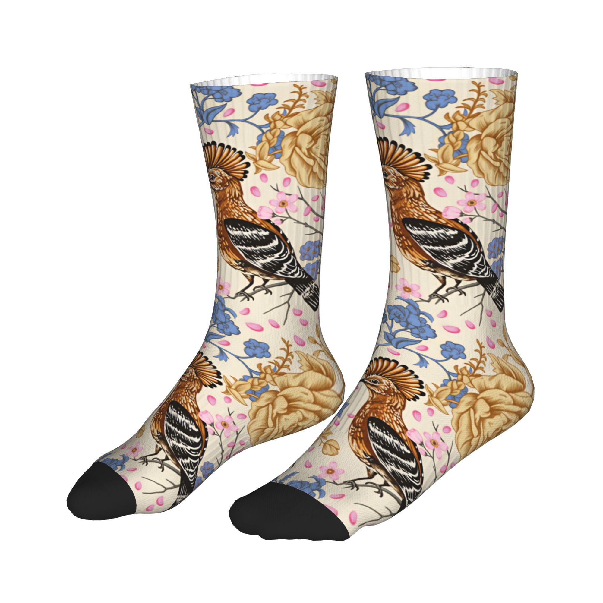 Hoopoe Bird Blue Peony Vintage - Vintage Fashion Mens recension och pris